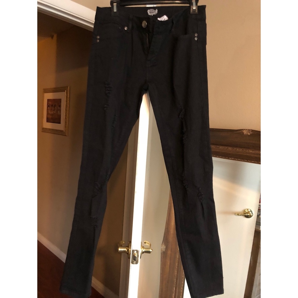 “Believe in You” Black Denim 👖